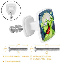 animale 4 PCS Pomelli per Porta, Pomolo per Mobile, Pomelli per Mobili con Viti, Maniglia per Armadietto, Pomelli per Porta, Pomelli per Cassetti per Porta, Armadio, Cassetto e Credenza
