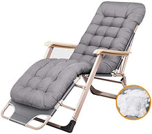 JFFFFWI Sedia Pieghevole Zero Gravity Sedia reclinabile da Giardino Giardino Esterno Campeggio Relax Comfort per Soggiorno Balcone, Patio Sedia reclinabile Sedie da Spiaggia per Adulti, Sedie a sdra