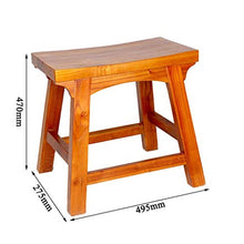HYYDP Bagno Sgabello Sgabello da Bagno in Legno di canfora Famiglia Sgabello Antico in Legno Be Applicable Compatible for Cavalli Sgabello Be Applicable Compatible for Adulti Be Applicable Compatible