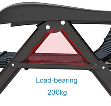SHUAIIJUAN Sedia per il tempo libero domestico Sedie pieghevoli Lounge Chair regolabile reclinabile Sedia da giardino Sdraio reclinabili for Patio, Conservatorio, spiaggia, giardino di sostegno 200kg