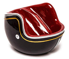 LUDI-VIN 5060388472092 Porta Bottiglia Casco Moto patinata di Resina Nero 25,2 x 18 x 18 cm