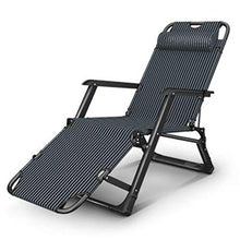 DHHZRKJ Sedia Patio Zero Gravity, Poltrona Pieghevole da Esterno Regolabile, Poltrona reclinabile per Bordo Piscina, Giardino, Cortile, Veranda e Campeggio