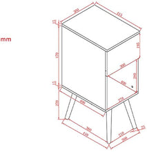Diversi comodini da comodino ad angolo, per soggiorni, divani laterali, con pompaggio singolo (colore: bianco, dimensioni: 41,5 x 30 x 75,8 cm) perfetto, bianco, 41.5*30*75.8CM