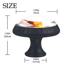 Set di 4 maniglie rotonde per armadio da cucina, credenza, cassettiera, cassettiera, con viti, per cucina, comò, armadietto, bagno, guardaroba, pallone da fuoco sportivo