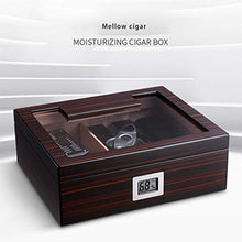 Umidificatori Humidor Humidor per Sigari Humidor Trasparente per Finestre Humidor Idratante A umidità Costante Humidor Trasparente per Tetto Apribile Humidor di Grande capacità