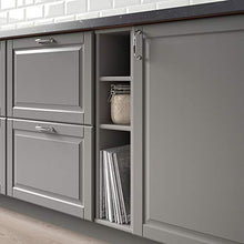 TORNVIKEN armadio aperto 20x36.6x80 cm grigio