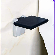 Sgabello per Doccia Sgabello da doccia Sedia da doccia Sgabello da parete pieghevole a forma quadrata Sgabello da parete anziano Sedia doccia Aisle Sedia Aisle Shoes Change Shoes Sedia da parete, max