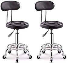 XHCP Sgabelli da Bar Set di 2 sgabelli da bancone Regolabili Bar Sgabelli da Bar girevoli in Pelle PU dal Design Moderno Sgabelli con Alzata a Gas per bancone da Cucina Sedile Girevole