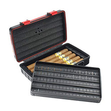 CHOU XIAO Humidor Cigar Humidor - Viaggio Portatile 10 Pack Umidificatore Moisturizer Cigar Box Affari Regalo di Compleanno Dimensioni: 21.5x15x6 cm .Deposito Perfetto dei Tuoi sigari