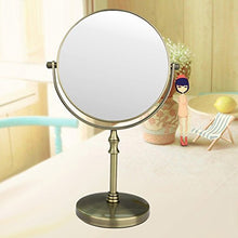 JXXDDQ Dressing Specchio di Trucco Desktop Mirror Specchio di Bellezza Doppio Specchio Specchio Portatile Retro Zoom Specchio Europea