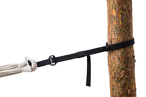 AMAZONAS Az-3025002 Ultra-Light Tstrap Set di 2 Cinghie di Fissaggio, Nero, Taglia Unica