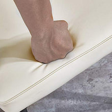 SYN-GUGAI Arredamento Set di 2 Sedie da Pranzo, Sedia Moderna Imbottita per Il Tempo Libero in Pelle PU Impermeabile con Gambe in Metallo in Ferro per Soggiorno Cucina, Facile da Pulire (Color : B)