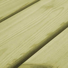 Zerone- Panchina da Giardino Moderna 170 Cm in Legno di Pino Impregnato,Panca da Giardino Senza Schienale Verde,Resistente agli Agenti Atmosferici e Adatta all'Uso all'Aperto