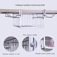 LHQ-HQ Acciaio Inossidabile Punch-Libero Multi-Funzione Hanging Supporto di Tazza di immagazzinaggio cremagliera di Vetro di Vino Capovolto Wine Rack Hanging Wine Glass Shelf