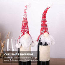 UPKOCH 4 Pezzi Maniche per Bottiglie di Vino Copri Bottiglie per Cappelli da Babbo Natale Porta Posate Mini Cappelli di Agrifoglio E Bacche di Natale per Decorazioni da Tavola per Feste