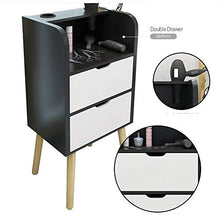 AMY-XCQ Mobile da Toeletta per Parrucchiere Armadio per Attrezzi da Barbiere Negozio di Bellezza Semplice Armadietto Basso Armadio per Cassetti Cassettiera Gambe in Legno Massello 40X30X81CM,B