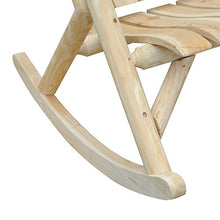 Outsunny Panchina Panca a Dondolo da Giardino a 2 Posti in Legno 114 × 96 × 98cm