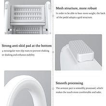 Creator-Z Sgabello da Pediera con braccioli Antiscivolo Progettato Appositamente per i Bambini con 2 Scalini Sedile per Addestramento per WC, Sgabello per Bambini in Bagno,Grigio,3 Step