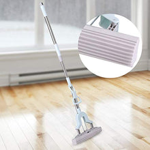 WAMSY Mop Mop in Acciaio Inossidabile con Manico in Spugna Assorbente per Manico Telescopico
