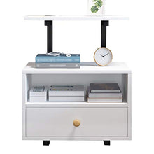 Comodino superiore rialzato cassetto indipendente semplice camera da letto moderna semplice armadio di immagazzinaggio 40X30X52CM FANJIANI (colore A)