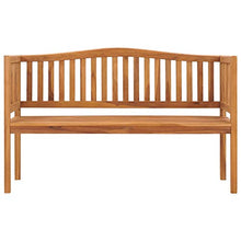 Tidyard Panchina da Giardino, Panchina da Esterni in Legno Massello di Teak 150 cm