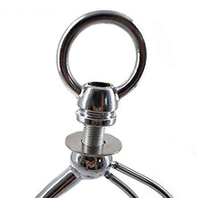 GDS Ferro Wine Rack, Acciaio Inossidabile Hanging Inverted Cup cremagliera, Bagagli Cup con 6 Ganci, Bottiglia Robusto Telaio di Montaggio Adatto per la Cucina USA