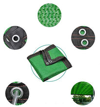 JMYSD Rete ombreggiante Parasole in Tessuto con Protezione UV per Giardino, Recinzione da Giardino, Balcone, Protezione Antivento, Protezione da Ombre, retino, Tessuto 6 Pin Verde