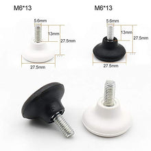 Zhouzl Casa & Giardino 100 PCS Regolabile Rilievo del Piede Mobili Vite Supporto Stub, M6x13 Casa & Giardino