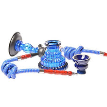 GSYH Creativo Shisha, 29CM Arabo Hookah Set Bar Doppia Fumo Tubo di Acqua per Il Partito Family Dining,Nero