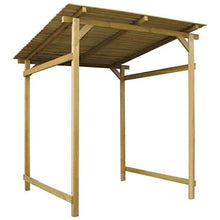 vidaXL Legno FSC Tettoia Giardino Pergola Pergolato Parasole Pensilina Esterno