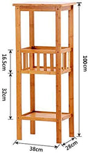 Scaffale per Fiori Scaffale per Fiori Scaffale per Fiori in Bambù Scaffale Espositore con Ripiano per Libri a 3 Strati, O&YQ