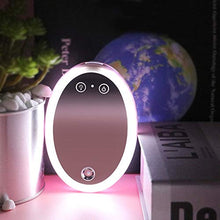 Kaper Go. Nuova Luce di Riempimento A LED Spray Freddo Nano Spray Umidificazione Ricarica Tesoro Specchio Touch Specchio Specchio Bellezza Specchio Ricarica USB Rosa