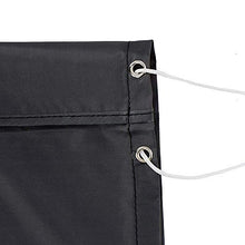 Bakaji Telo Copertura Custodia per Lettino Prendisole da Esterno Protezione Impermeabile in Tessuto Oxford 210D antipioggia Antivento Con Lacci di Fissaggio Dimensione 202 x 67 x 74 cm Grigio