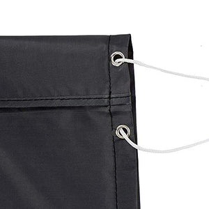 Bakaji Telo Copertura Custodia per Lettino Prendisole da Esterno Protezione Impermeabile in Tessuto Oxford 210D antipioggia Antivento Con Lacci di Fissaggio Dimensione 202 x 67 x 74 cm Grigio