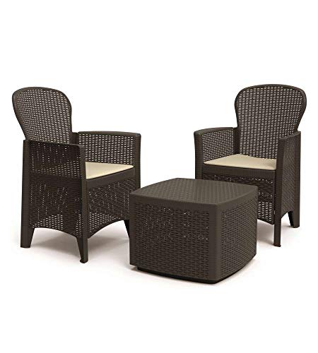 Ipae-Progarden Set Tree Antracite C/Cuscini