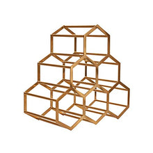 Portabottiglie Vino del metallo Rack, Holder Free Standing di immagazzinaggio del vino for il vino Cabinet controsoffitto Gabinetto decorazioni Mestieri Wine Rack Portabottiglie da vino regalo