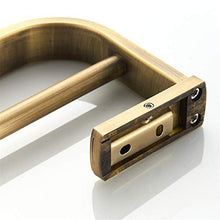 Flybath Portasciugamani da Parete Doppio Ottone Porta Asciugamani da Bagno Montaggio a Parete, 57 cm Bronzo Spazzolato