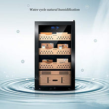 Umidificatori Humidor Cigar Cabinet Costante Di Temperatura E Umidità Domestica Legno Di Cedro Cigar Umidificazione Gabinetto Professionale Melanzana Crescente Umidità Sistema Conservare 400 Sigari