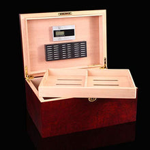 Scatola Porta Sigari alla Moda Vino Rosso Sigaro humidor Cedro Legno Sigaro humidor stoccaggio e Accessori Fumatori Creativo Regalo di Fascia Alta per Il Marito Scatola Porta Sigari all'aperto