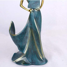 WGGTX Bellezza Vino Wine Rack Holder mensola Donne Scultura Wine Stand Interno di casa Mette Il Regalo di Natale (Color : A)