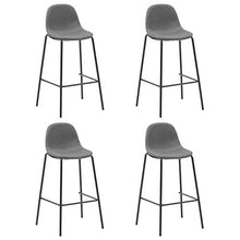 SKM Set da Bar 5 pz in Tessuto Grigio Talpa D