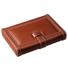 Cigar Box, Cigar Humidor Cigar Box Portatile Portable Legno di Cedro Cigar Set può Contenere 4 Alta qualità (Size : 21.5x15.2x4.2cm)