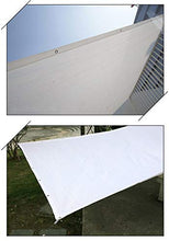 Rete ombreggiante Parabrezza Bianco per Parabrezza per Privacy Schermo Antivento, Tessuto Parasole in HDPE Leggero, Dimensioni Opzionali (Size : 2mX2m)
