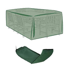 Giardino di copertura di mobili di protezione rettangolare in poliestere impermeabile resistente Meteo per Outdoor Patio Verde
