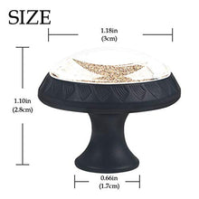 spiaggia 4 PCS Pomelli per Porta, Pomolo per Mobile, Pomelli per Mobili con Viti, Maniglia per Armadietto, Pomelli per Porta, Pomelli per Cassetti per Porta, Armadio, Cassetto e Credenza