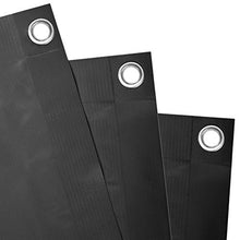 UISEBRT - Copertura per balcone in PVC, protezione per la privacy, per il balcone o per la recinzione del giardino, protezione dal vento e dal sole, impermeabile