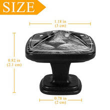 Gattino 4 PCS Pomelli per Porta, Pomolo per Mobile, Pomelli per Mobili con Viti, Maniglia per Armadietto, Pomelli per Porta, Pomelli per Cassetti per Porta, Armadio, Cassetto e Credenza