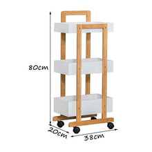 &ripiano di stoccaggio Scaffalature Nordic Soggiorno Bagno Cucina Ripiani Scaffali estraibili Carrello portaoggetti Carrello portaoggetti multistrato Scaffale di finitura