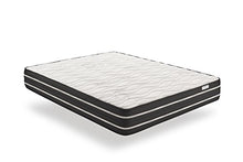 COSMOS | Activated Carbon | Materasso Matrimoniale Memory 160x190 cm | 24 cm | Lattice con Carbone Attivo e Schiuma Termosensibile V200 | 7 Zone Comfort con Tecnologia Anti-Stress Purificante