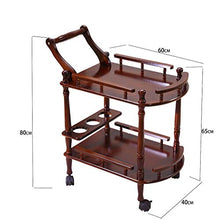 WY&WY Carrello da Bar Cucina Multifunzione rotolamento Carrello a Carrello di stoccaggio con Ruote e Maniglie per Cucina Trucco Bagno,b,80cm